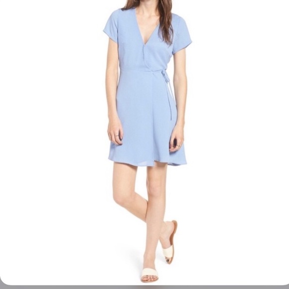 Lush Dresses & Skirts - Lush, light purple wrap dress